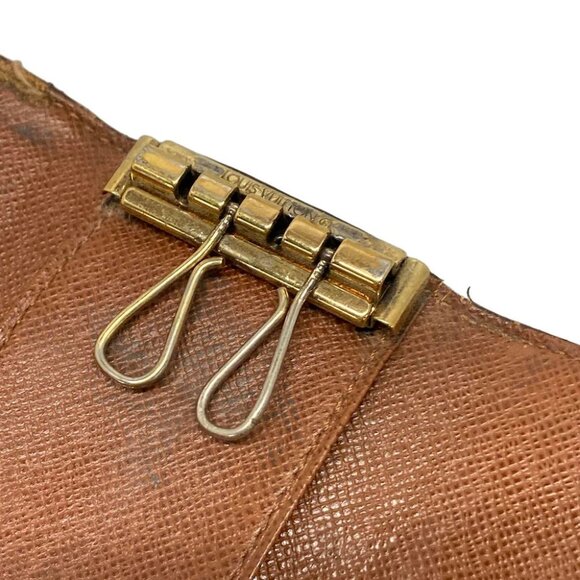 LOUIS VUITTON Multicles 4 M69517 Maroon Monogram - RA0041 Key Case - Picture 8 of 11